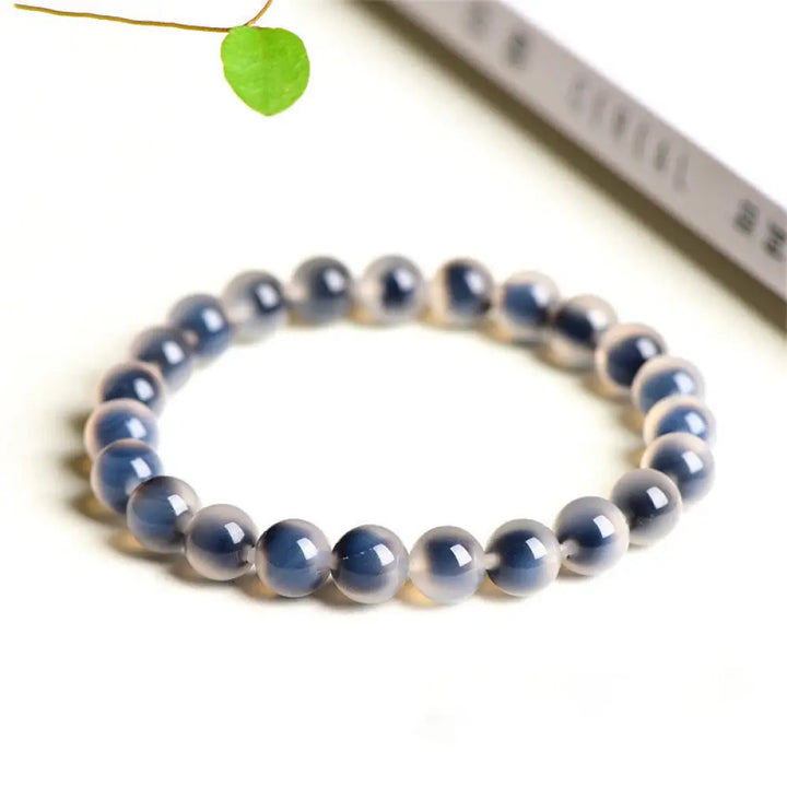 BWOOOH Natural Colorful Candy Agate Harmony Strength Bead Bracelet | spiritual healing bracelet