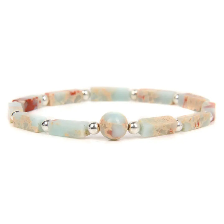 Buddha Stones Natural Crystal Amethyst Tiger Eye Spiritual Balance Bracelet - BWOOOH - Amazonite - Bracelet