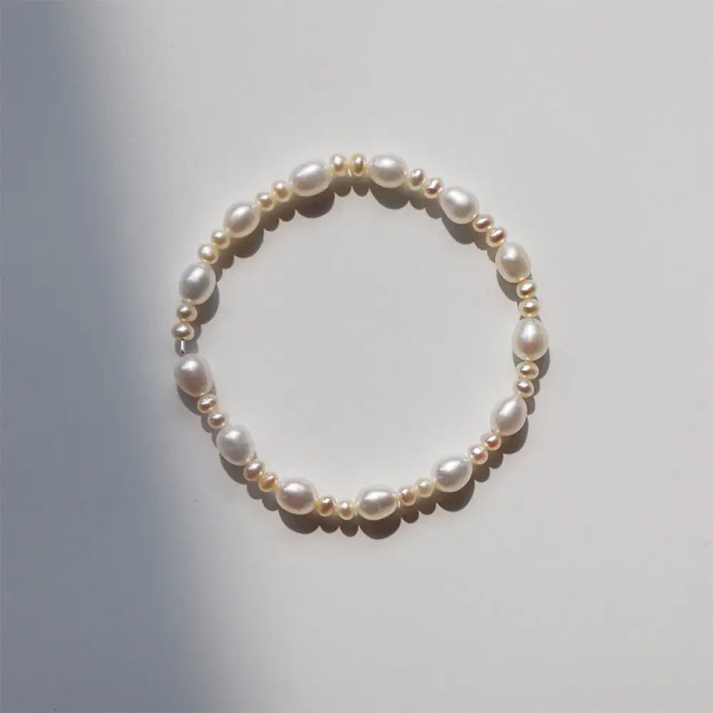 Buddha Stones Natural Flower Pearl Sincerity Bead Bracelet - Pearl Bead - Bracelet
