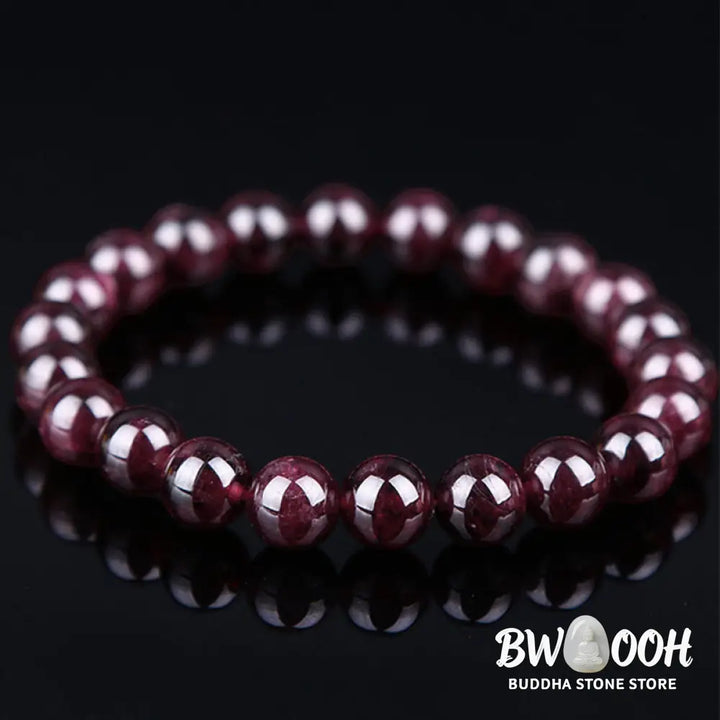 Buddha Stones Natural Garnet Bead Passion Bracelet - BWOOOH - Bracelet