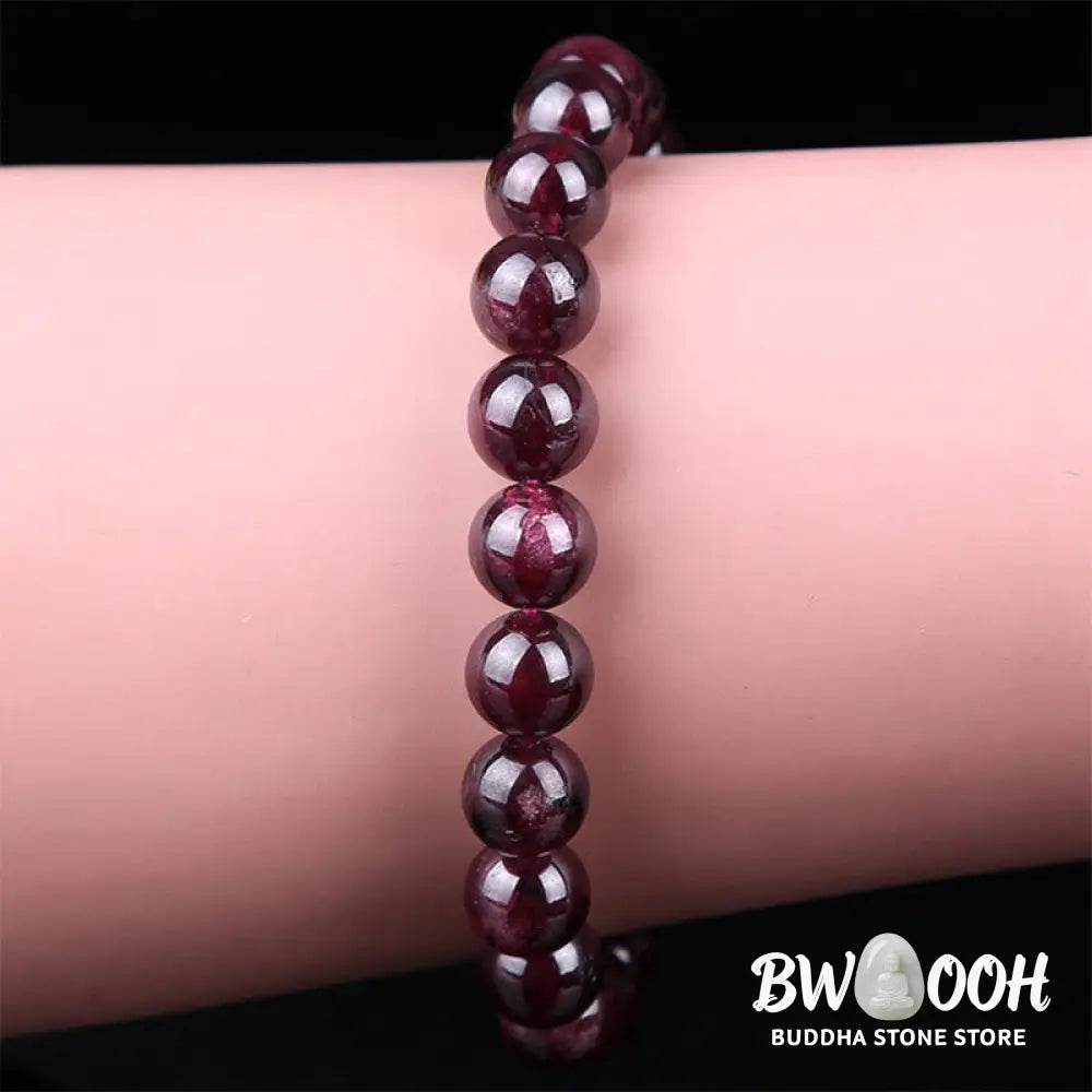 Buddha Stones Natural Garnet Bead Passion Bracelet - BWOOOH - Bracelet