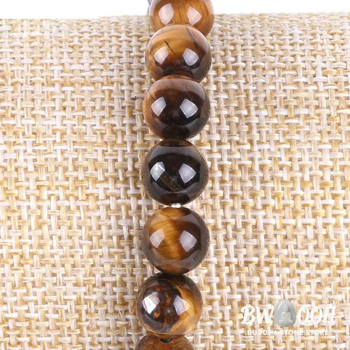 Buddha Stones Natural Gemstone Tree of Life Lucky Charm Stretch Bracelet - BWOOOH - Bracelet