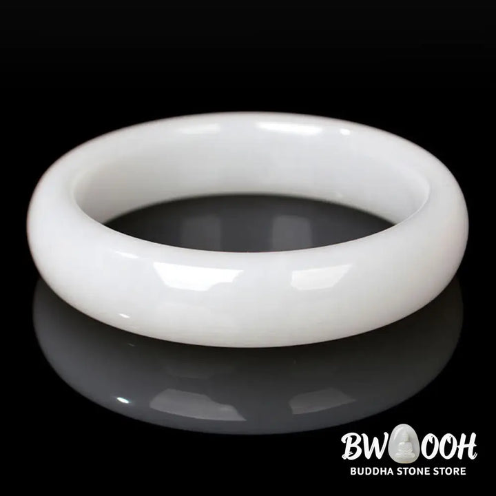 BWOOOH Natural Golden Silk Jade Wealth Luck Bracelet Bangle - Bracelet Bangle