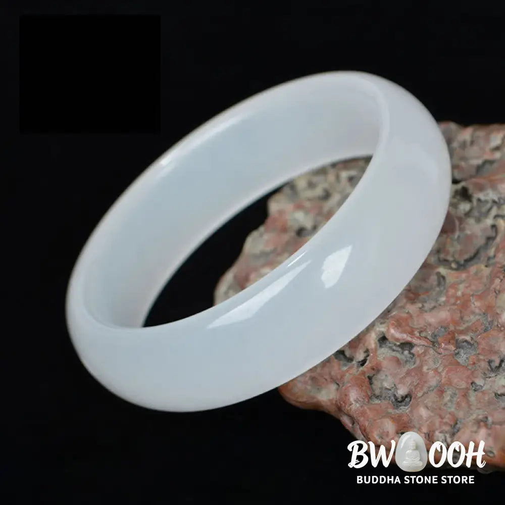 BWOOOH Natural Golden Silk Jade Wealth Luck Bracelet Bangle - Bracelet Bangle
