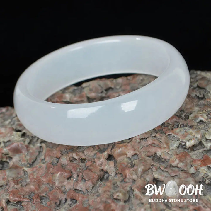 BWOOOH Natural Golden Silk Jade Wealth Luck Bracelet Bangle - Bracelet Bangle