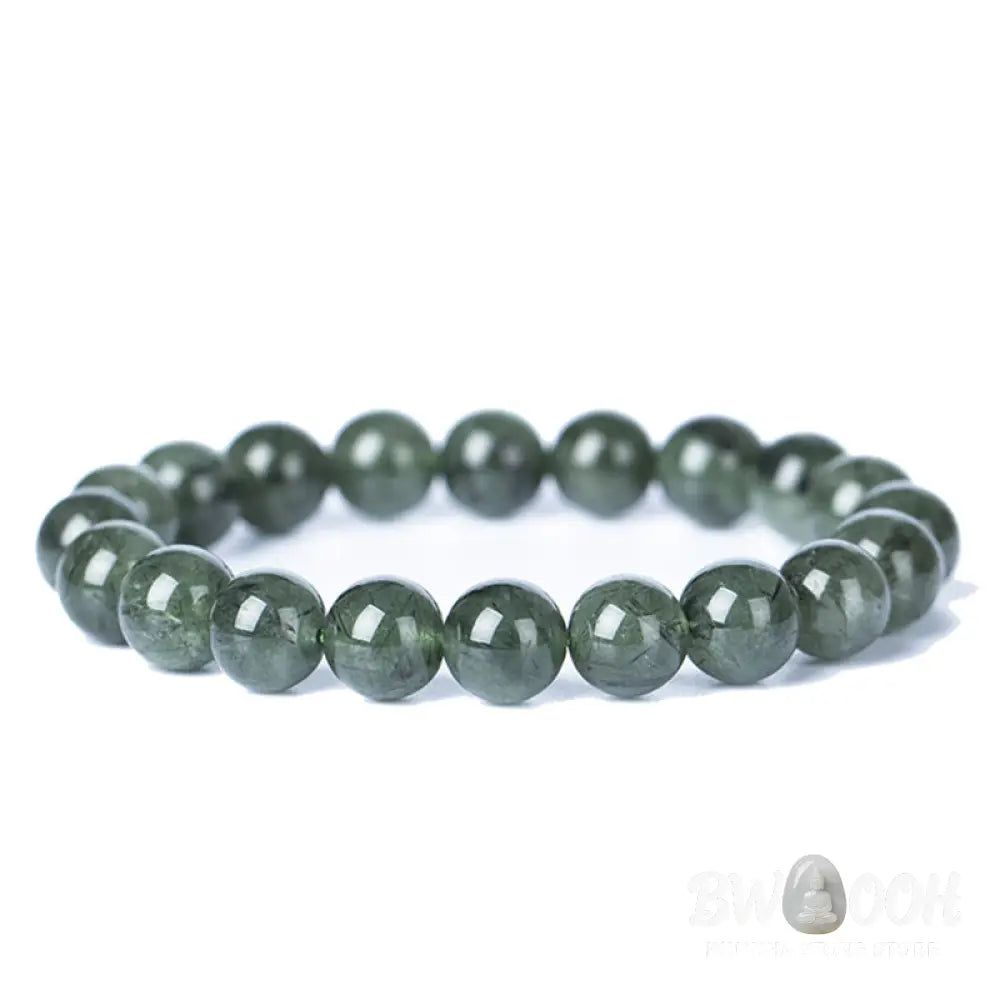 Buddha Stones Natural Green Crystal Blessing Wealth Bracelet - BWOOOH - Bracelet