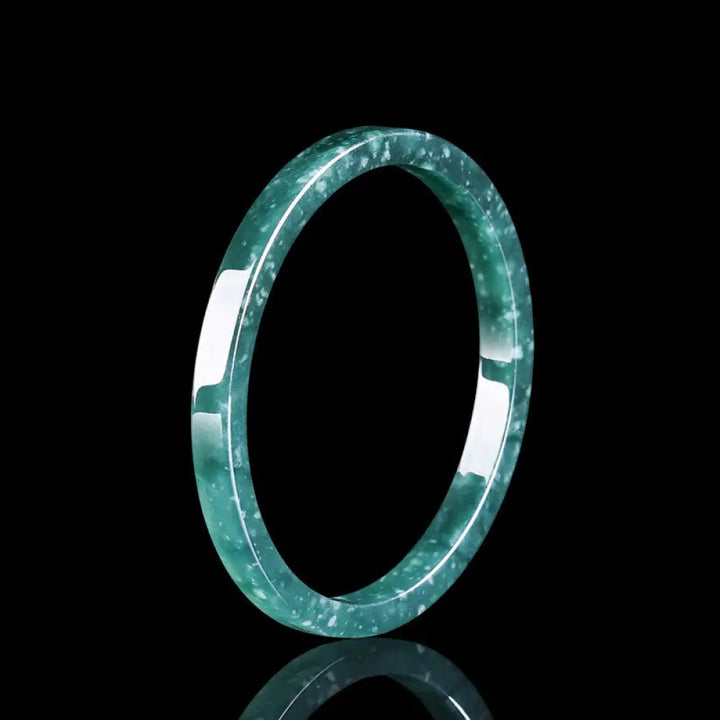 BWOOOH Natural Jade Abundance Thin Bracelet Bangle — Jade jade bracelet for spiritual healing and mindful living