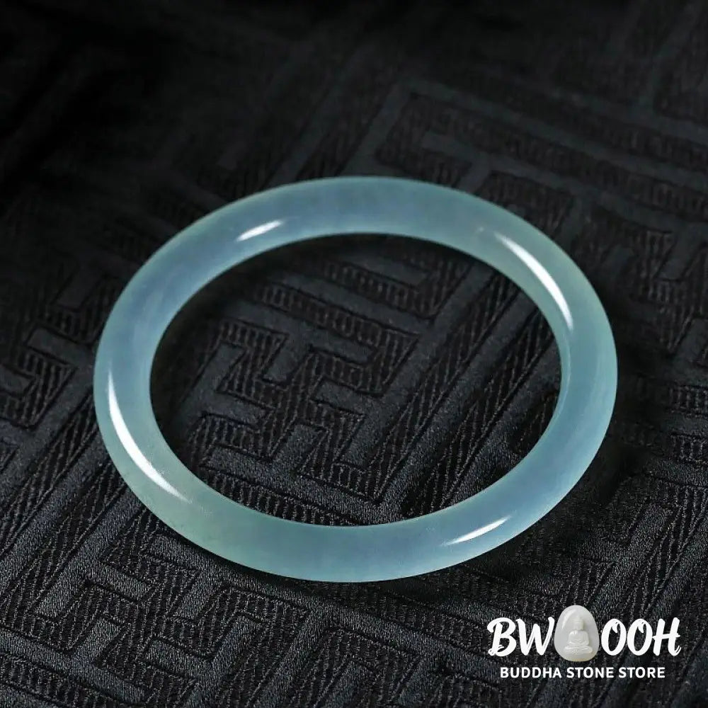 Buddha Stones Natural Jade Healing Blessing Bangle Bracelet - BWOOOH - Bracelet
