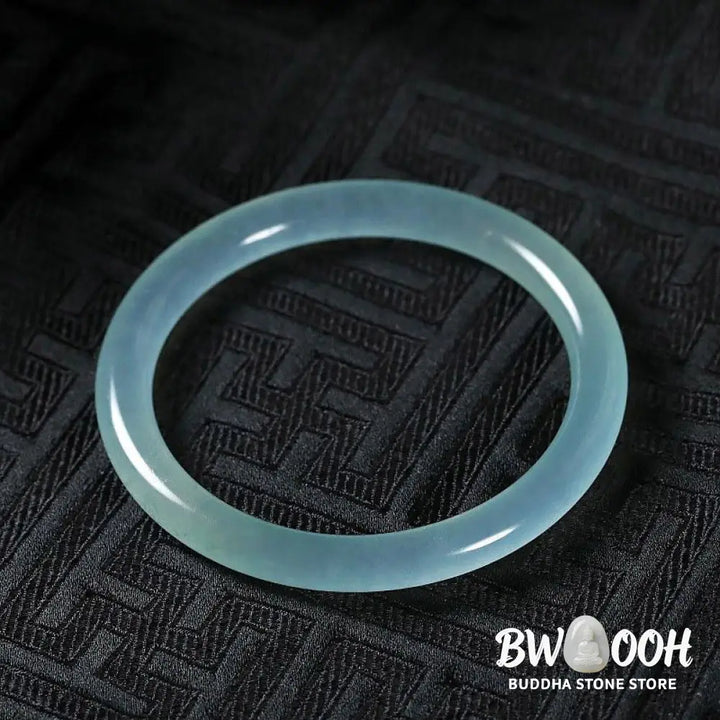 Buddha Stones Natural Jade Healing Blessing Bangle Bracelet - BWOOOH - Bracelet