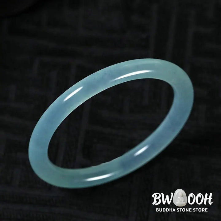 Buddha Stones Natural Jade Healing Blessing Bangle Bracelet - BWOOOH - Bracelet