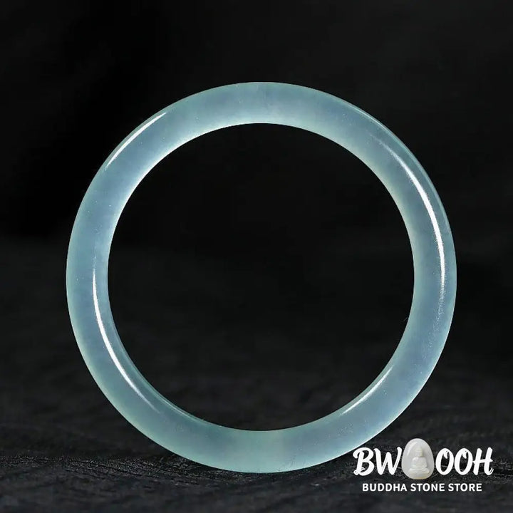 Buddha Stones Natural Jade Healing Blessing Bangle Bracelet - BWOOOH - Bracelet