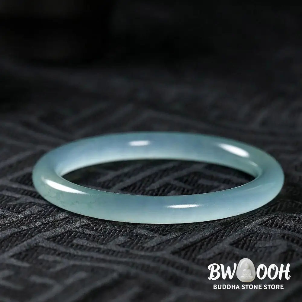 Buddha Stones Natural Jade Healing Blessing Bangle Bracelet - BWOOOH - Bracelet