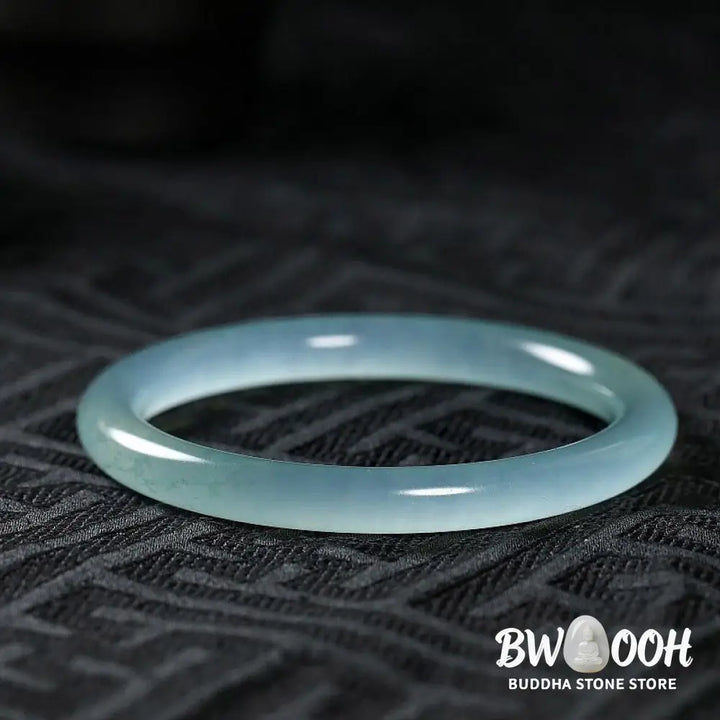 Buddha Stones Natural Jade Healing Blessing Bangle Bracelet - BWOOOH - Bracelet