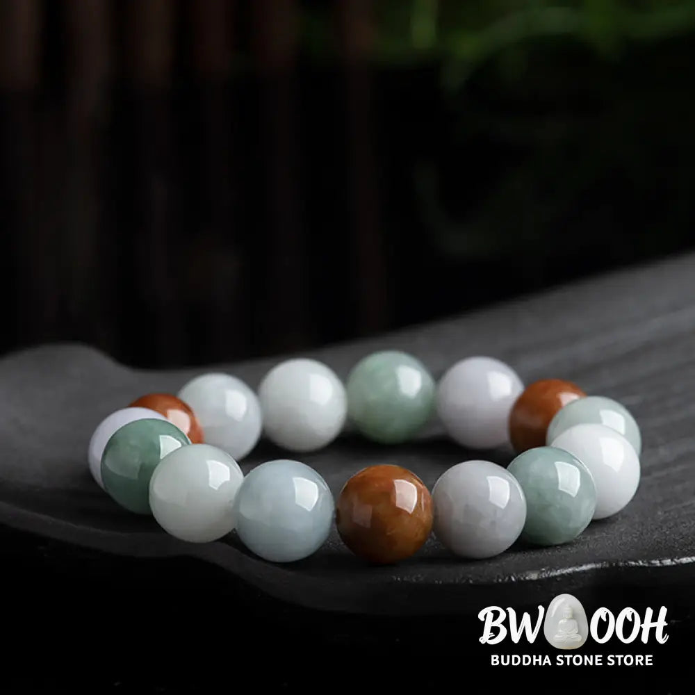 Buddha Stones Natural Jade Healing Protection Bracelet - Jade - Bracelet