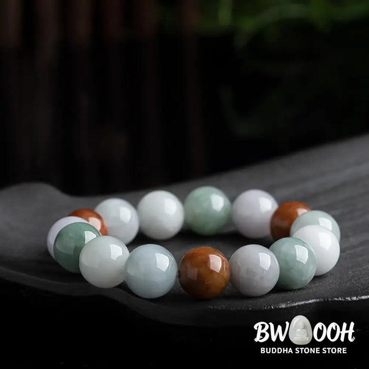 Buddha Stones Natural Jade Healing Protection Bracelet - Jade - Bracelet