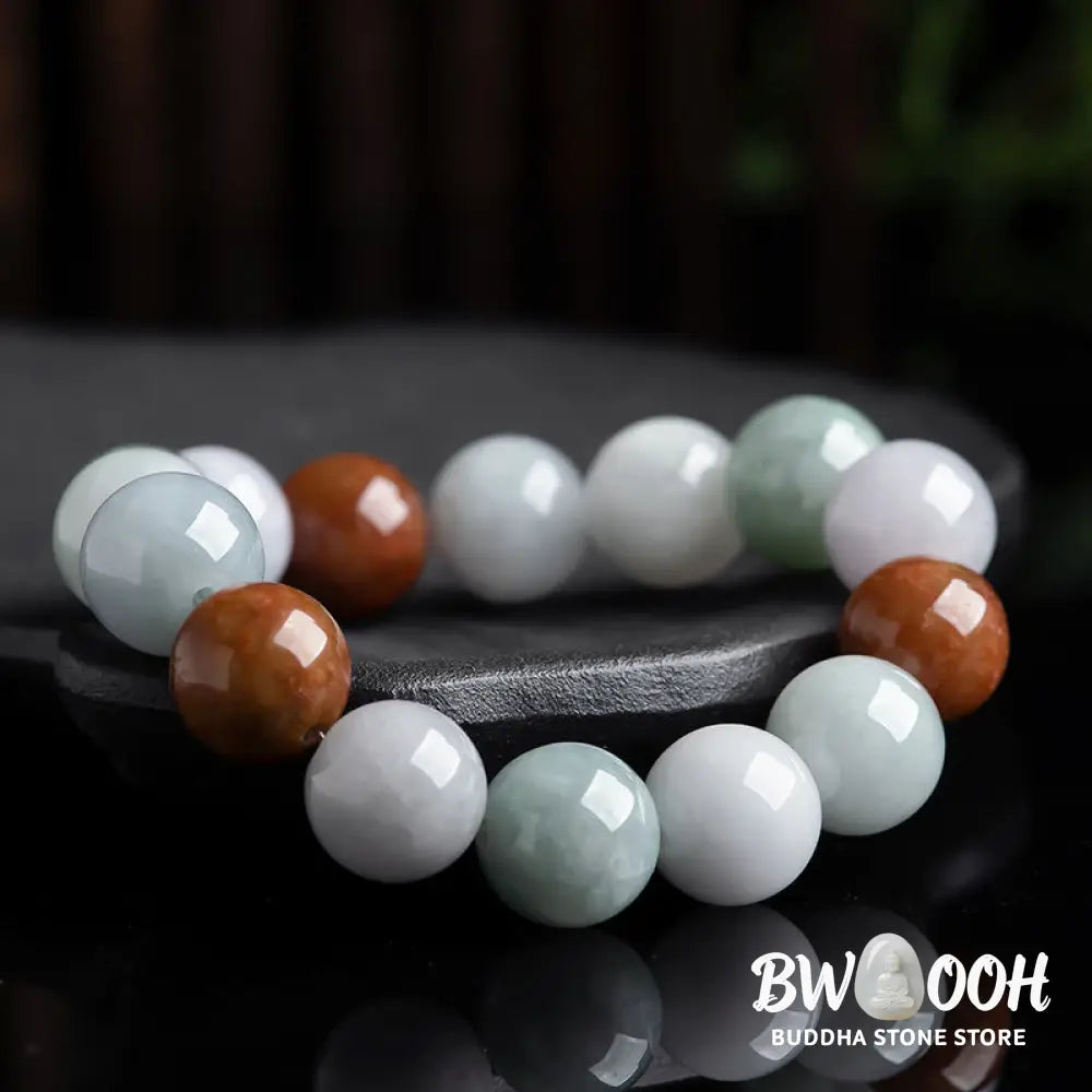 Buddha Stones Natural Jade Healing Protection Bracelet - Jade - Bracelet
