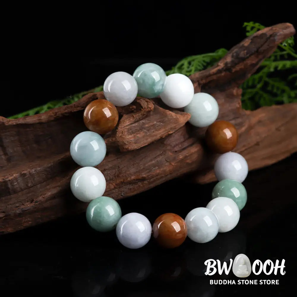 Buddha Stones Natural Jade Healing Protection Bracelet - Jade - Bracelet