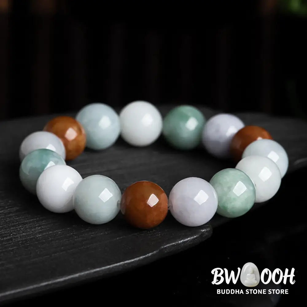 Buddha Stones Natural Jade Healing Protection Bracelet - Jade - Bracelet