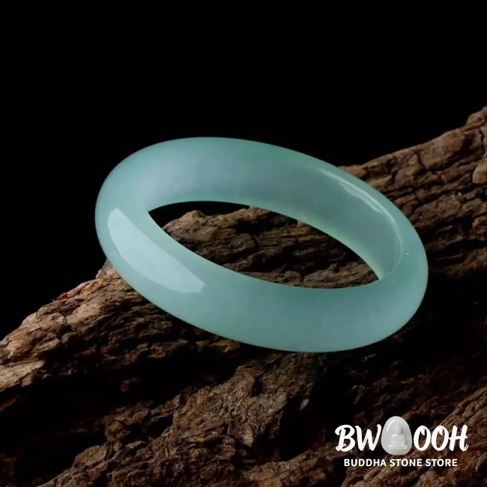 Buddha Stones Natural Jade Luck Healing Prosperity Bangle Bracelet - BWOOOH - Bracelet Bangle