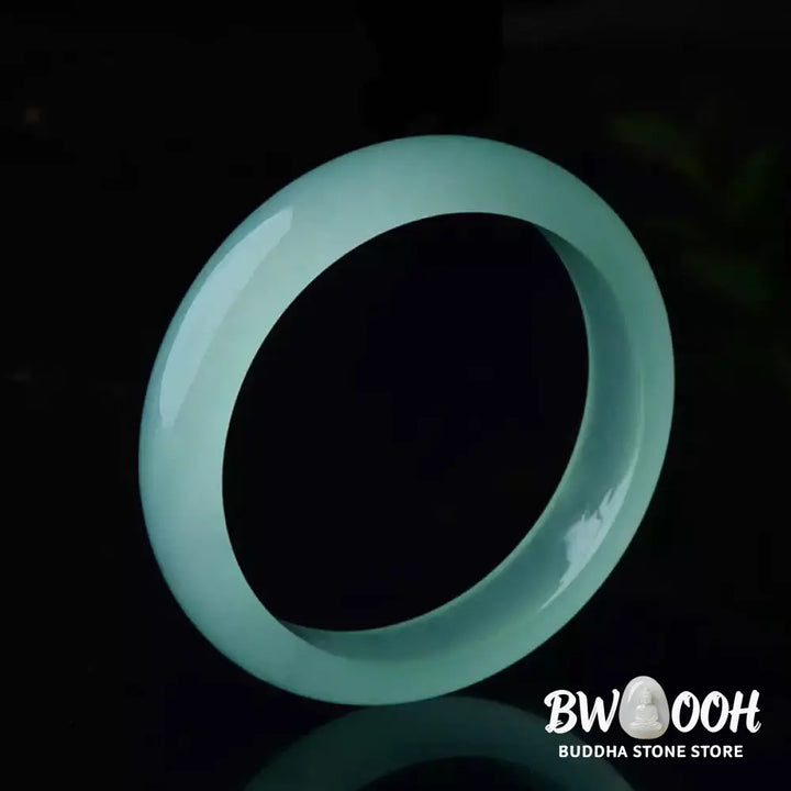 Buddha Stones Natural Jade Luck Healing Prosperity Bangle Bracelet - BWOOOH - Bracelet Bangle