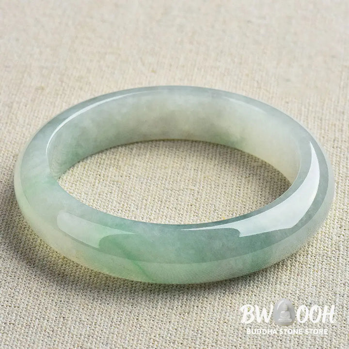 BWOOOH Natural Jade Luck Healing Prosperity Bangle Bracelet - Bracelet Cuff Bangle