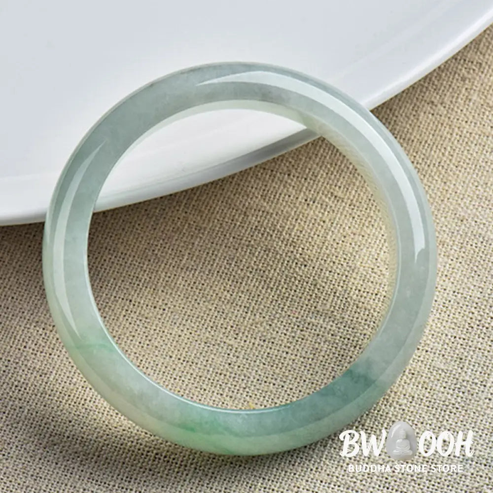 BWOOOH Natural Jade Luck Healing Prosperity Bangle Bracelet - Bracelet Cuff Bangle