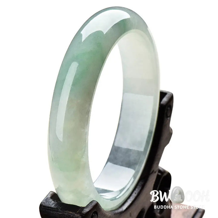 BWOOOH Natural Jade Luck Healing Prosperity Bangle Bracelet - Bracelet Cuff Bangle