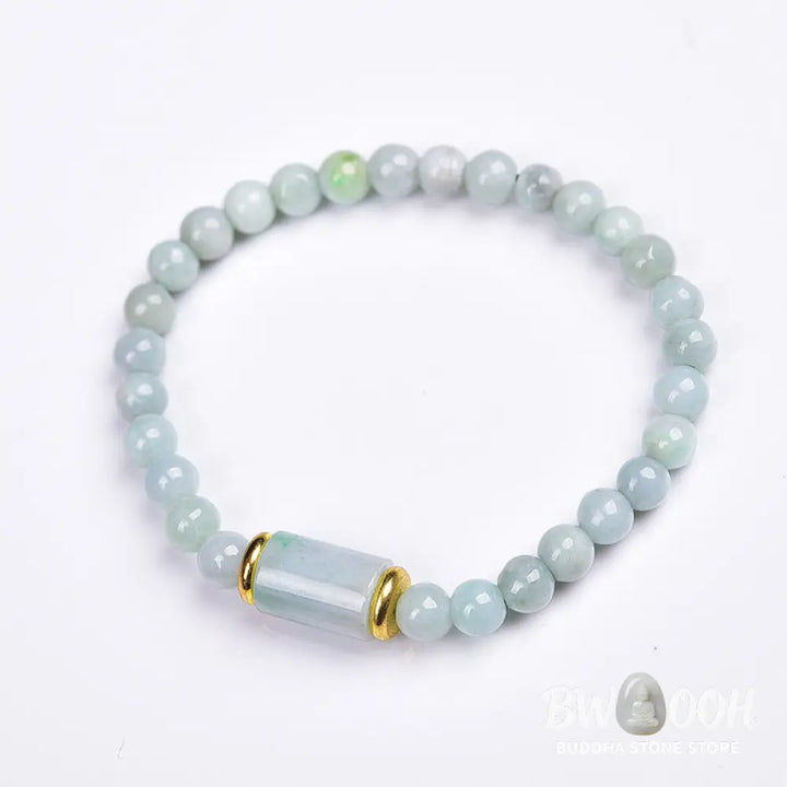 Buddha Stones Natural Jade Luck Prosperity Bracelet - Jade - Bracelet