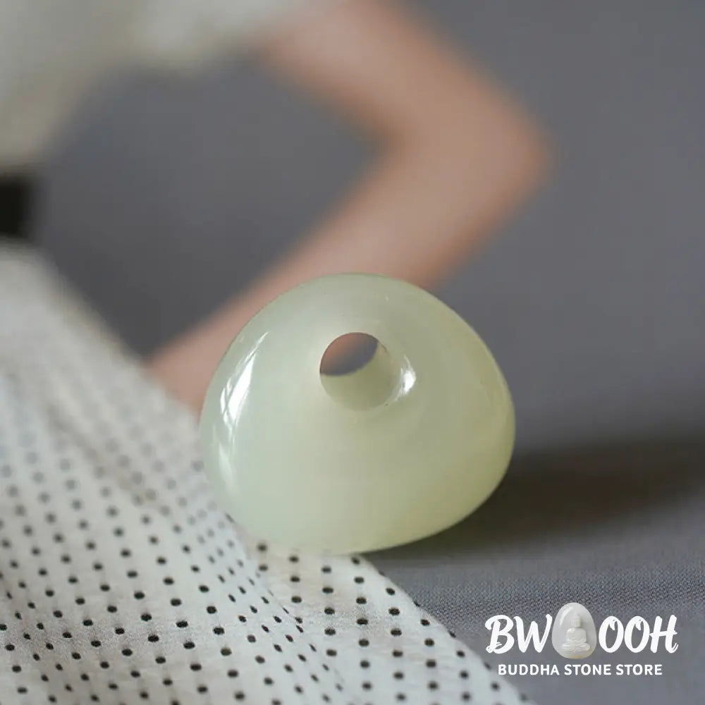 Buddha Stones Natural Jade Luck Prosperity Necklace Pendant (Random Color) - BWOOOH - Jade (Prosperity ♥ Abundance)