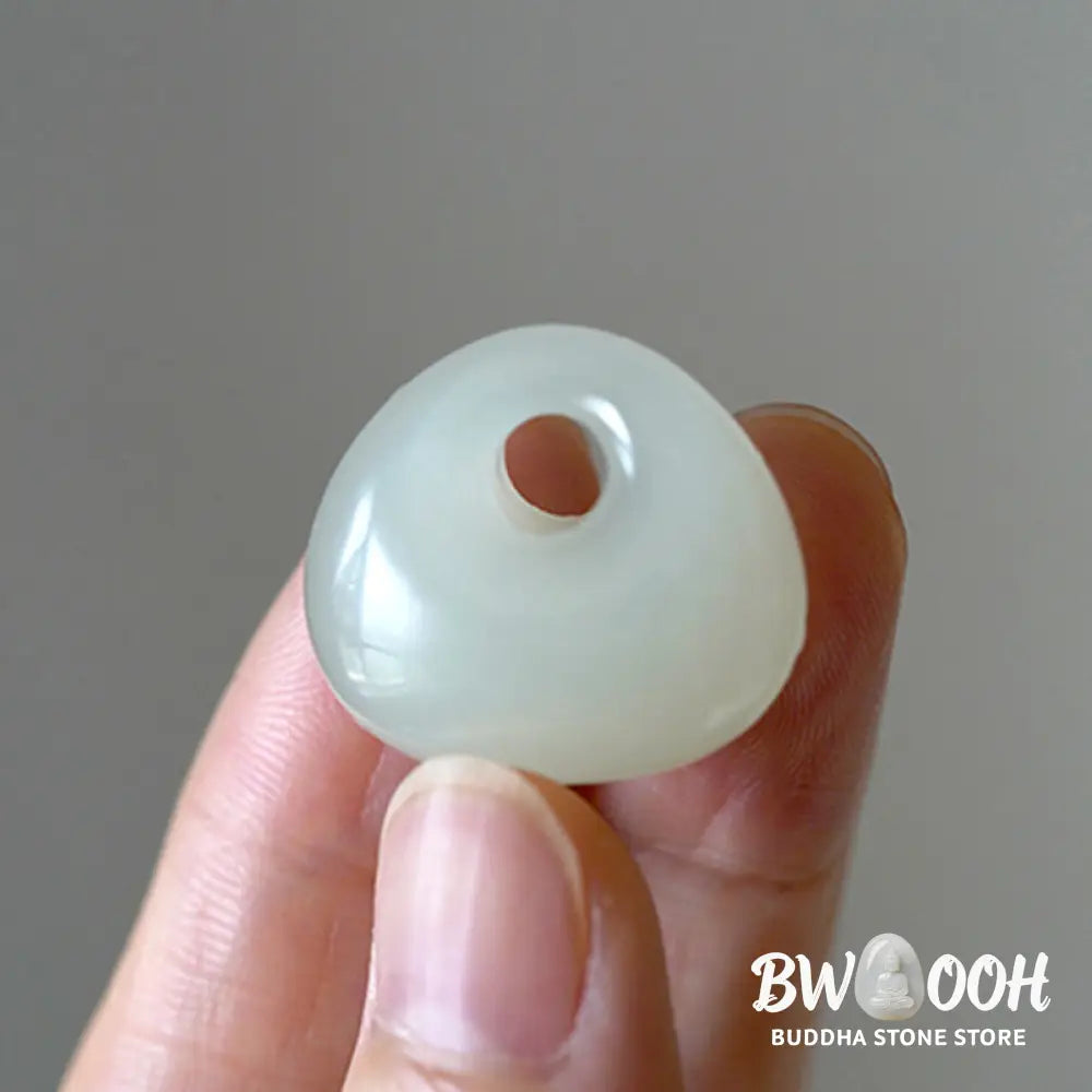 Buddha Stones Natural Jade Luck Prosperity Necklace Pendant (Random Color) - BWOOOH - Jade (Prosperity ♥ Abundance)