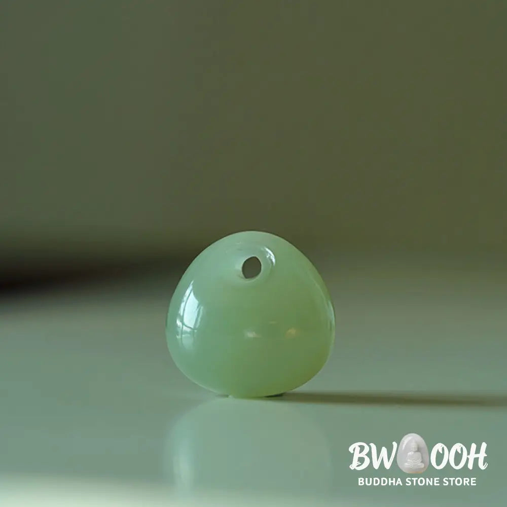 Buddha Stones Natural Jade Luck Prosperity Necklace Pendant (Random Color) - BWOOOH - Jade (Prosperity ♥ Abundance)
