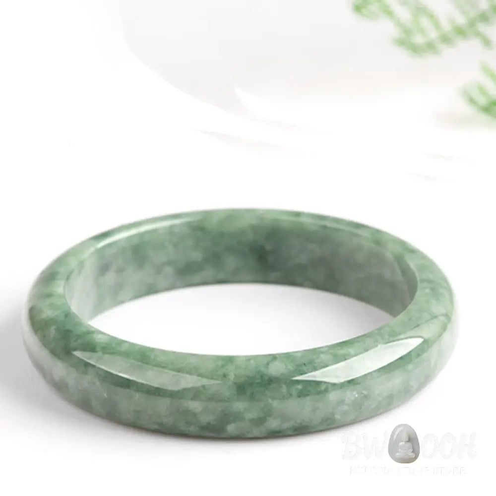 Buddha Stones Natural Jade Luck Wealth Bangle Bracelet - Bracelet