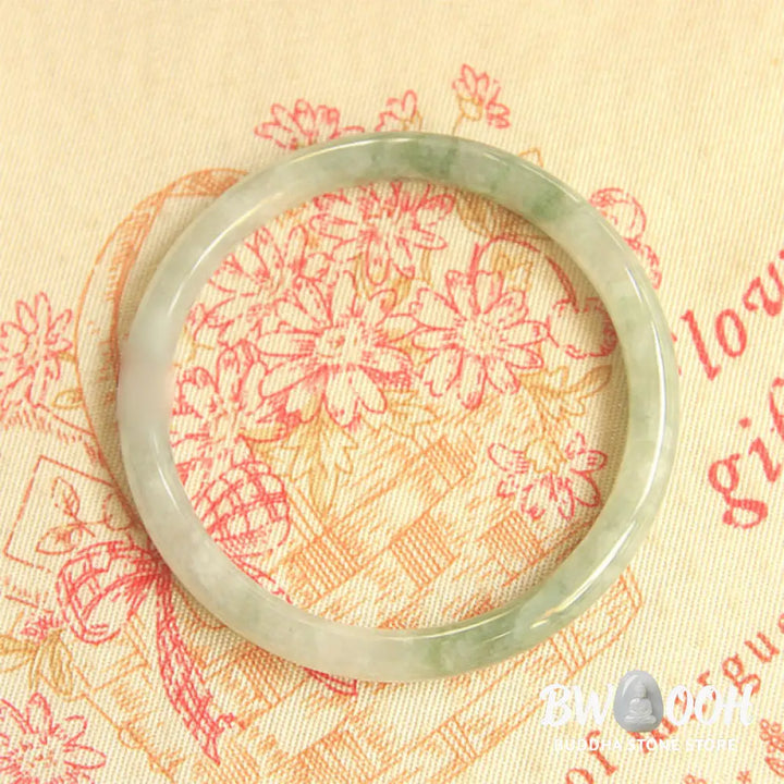 Buddha Stones Natural Jade Peace Healing Bangle Bracelet - BWOOOH - Bracelet