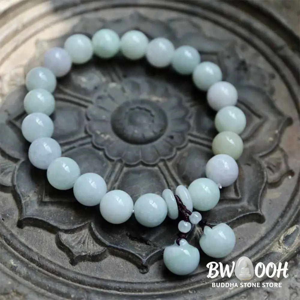 Buddha Stones Natural Jade Pi Xiu Buddha Gourd Apple Success Bracelet - BWOOOH - Bracelet