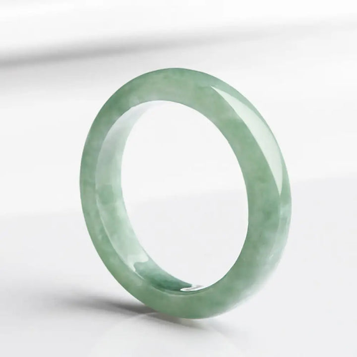 BWOOOH Natural Jade Prosperity Abundance Ring — Jade jade bracelet for spiritual healing and mindful living