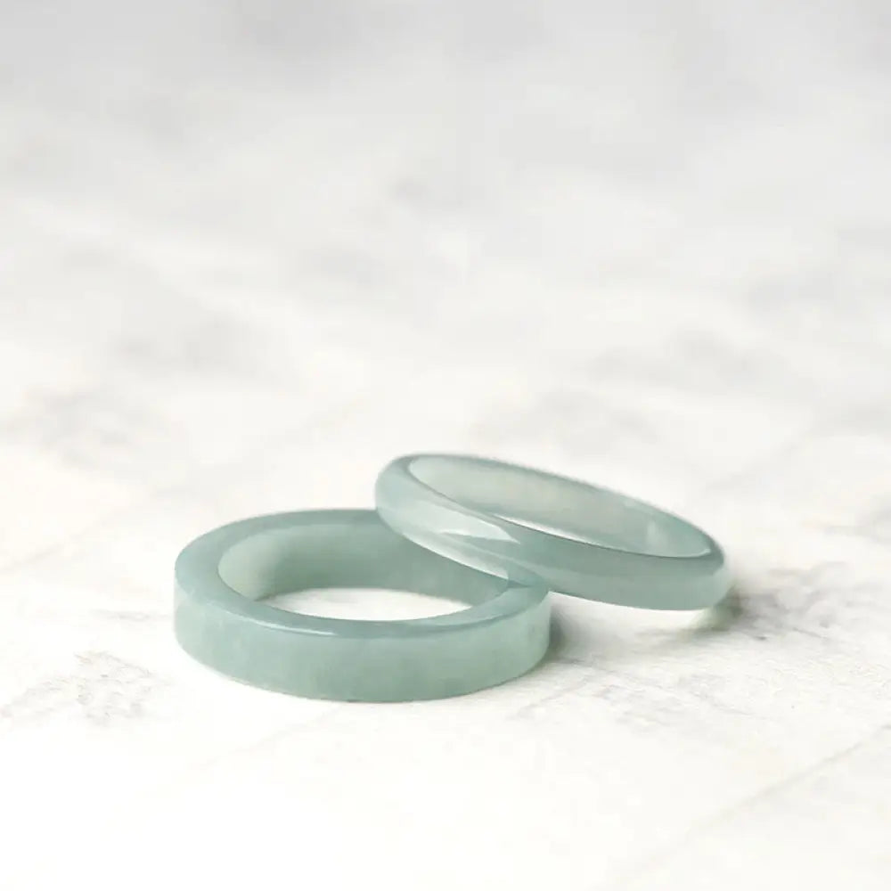 BWOOOH Natural Jade Prosperity Luck Ring — Jade jade bracelet for spiritual healing and mindful living