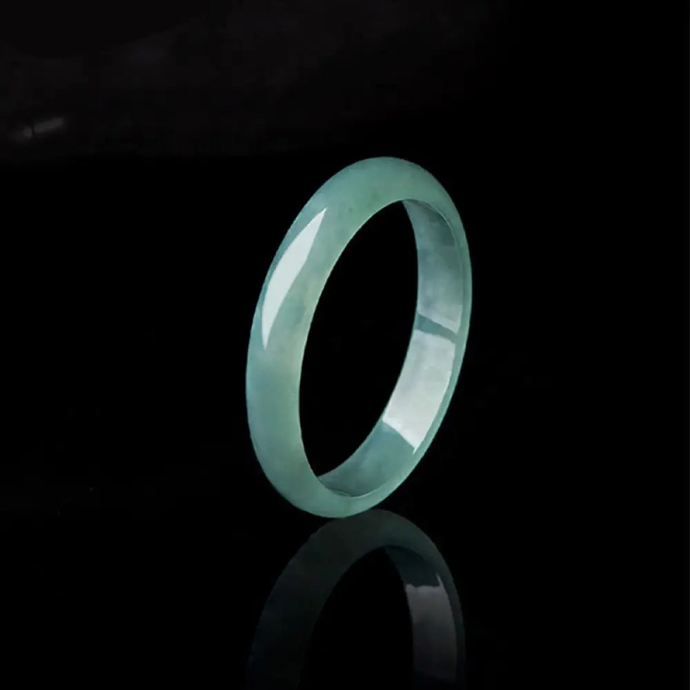 BWOOOH Natural Jade Prosperity Protection Ring — Jade jade bracelet for spiritual healing and mindful living