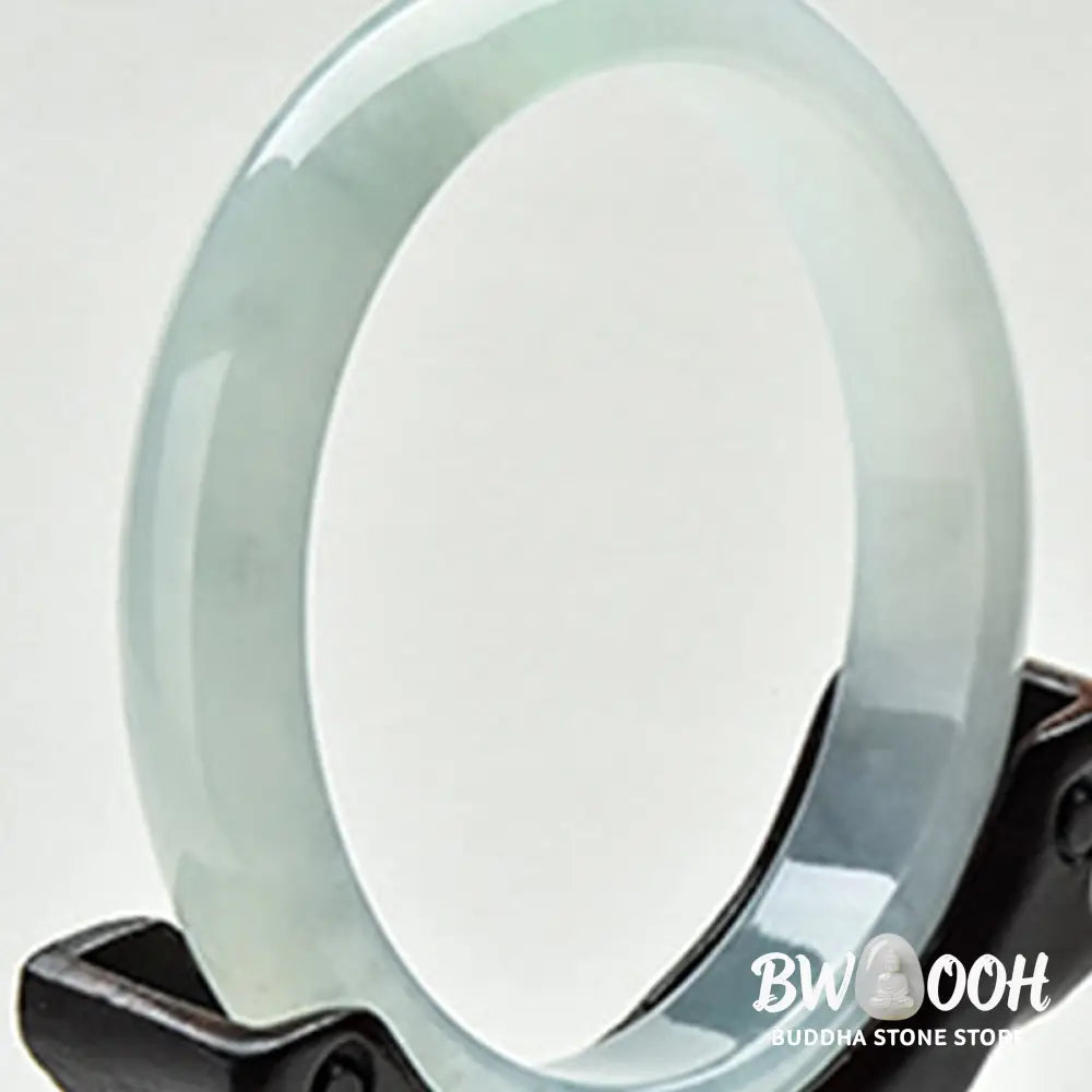 Buddha Stones Natural Jade Prosperity Wealth Luck Bangle Bracelet - BWOOOH - Bracelet Cuff Bangle