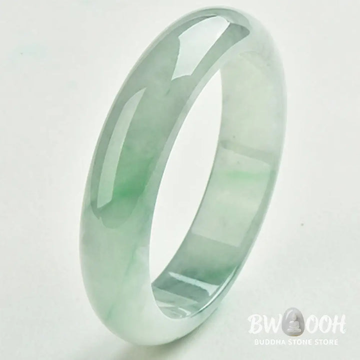 Buddha Stones Natural Jade Prosperity Wealth Luck Bangle Bracelet - BWOOOH - Bracelet Cuff Bangle