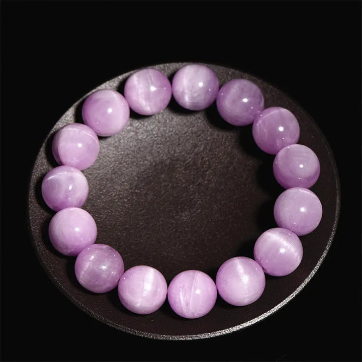 BWOOOH Natural Kunzite Love Spiritual Growth Bracelet - BWOOOH - 10-10.8mm(Wrist Circumference 14-16cm)