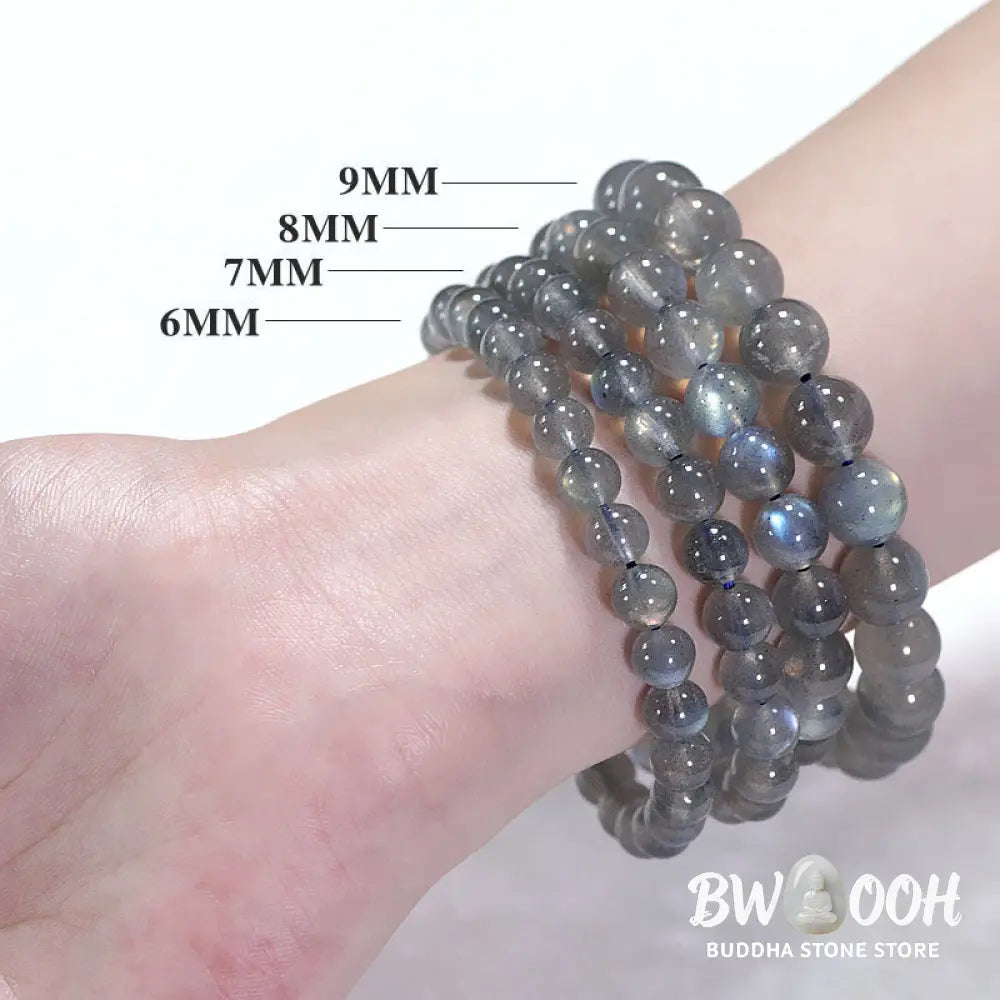 BWOOOH Natural Moonstone Calm Positive Bracelet | natural stone spiritual bracelet for healing and mindful living