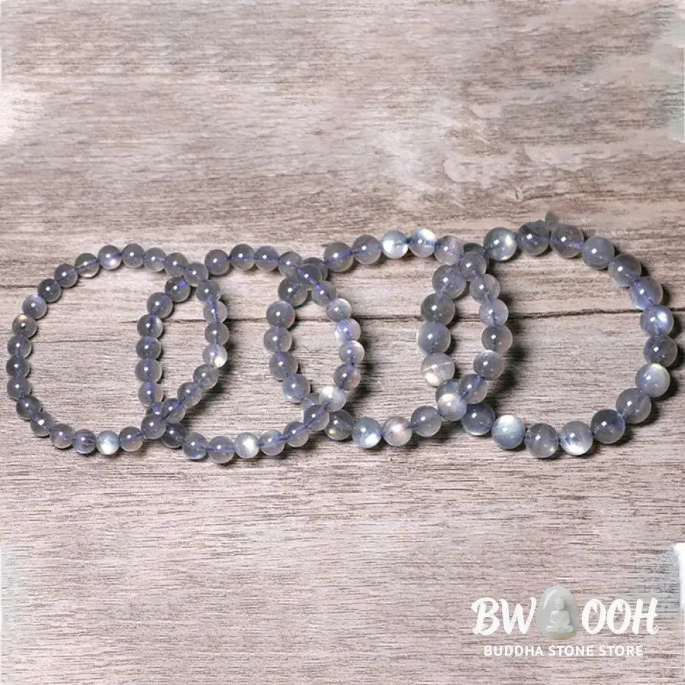 BWOOOH Natural Moonstone Calm Positive Bracelet | natural stone spiritual bracelet for healing and mindful living