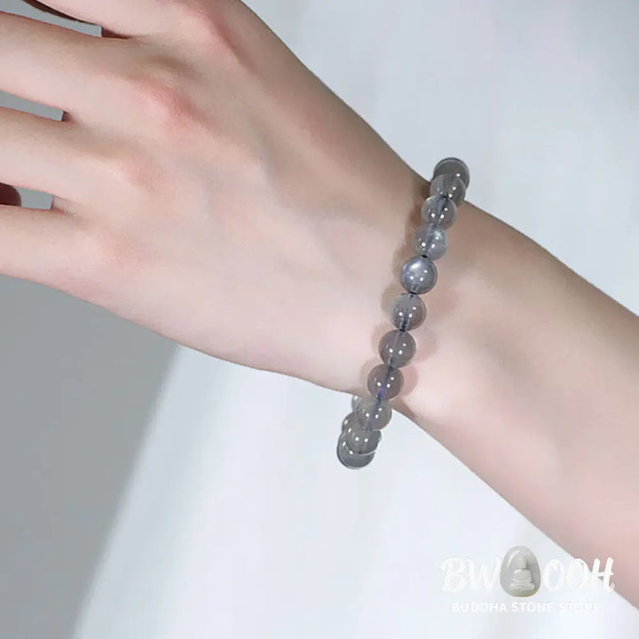 BWOOOH Natural Moonstone Calm Positive Bracelet | natural stone spiritual bracelet for healing and mindful living