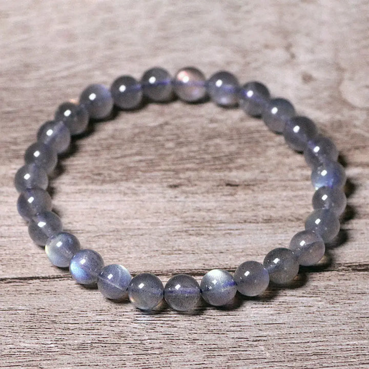 BWOOOH Natural Moonstone Calm Positive Bracelet | natural stone spiritual bracelet for healing and mindful living