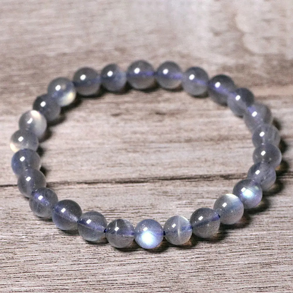 BWOOOH Natural Moonstone Calm Positive Bracelet | natural stone spiritual bracelet for healing and mindful living