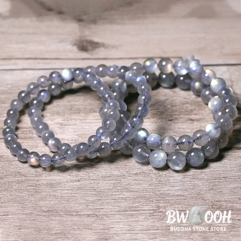BWOOOH Natural Moonstone Calm Positive Bracelet | natural stone spiritual bracelet for healing and mindful living