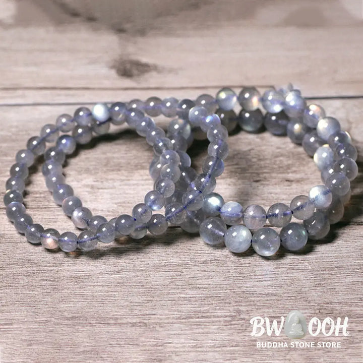 BWOOOH Natural Moonstone Calm Positive Bracelet | natural stone spiritual bracelet for healing and mindful living