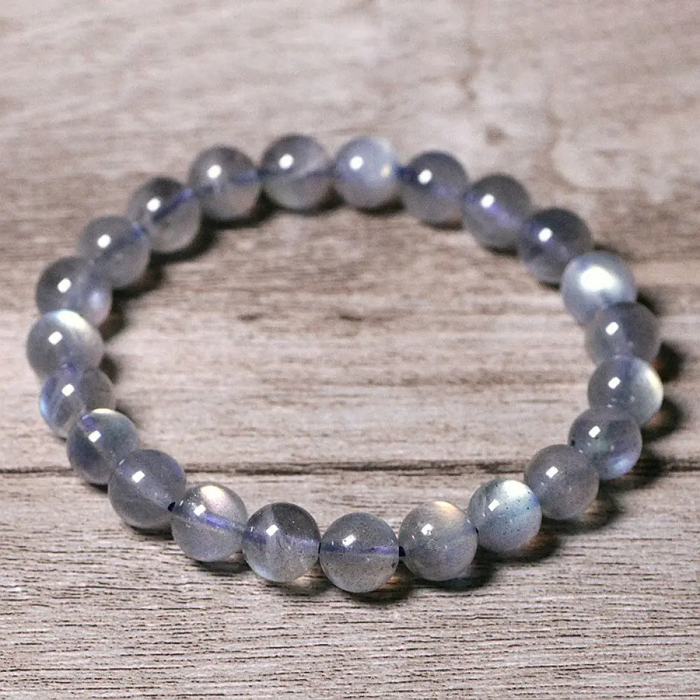 BWOOOH Natural Moonstone Calm Positive Bracelet | natural stone spiritual bracelet for healing and mindful living
