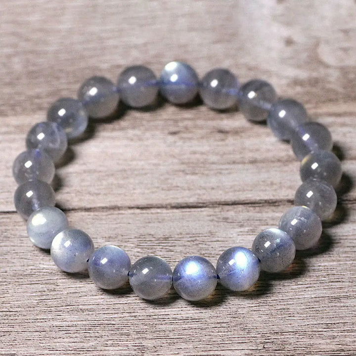 BWOOOH Natural Moonstone Calm Positive Bracelet | natural stone spiritual bracelet for healing and mindful living