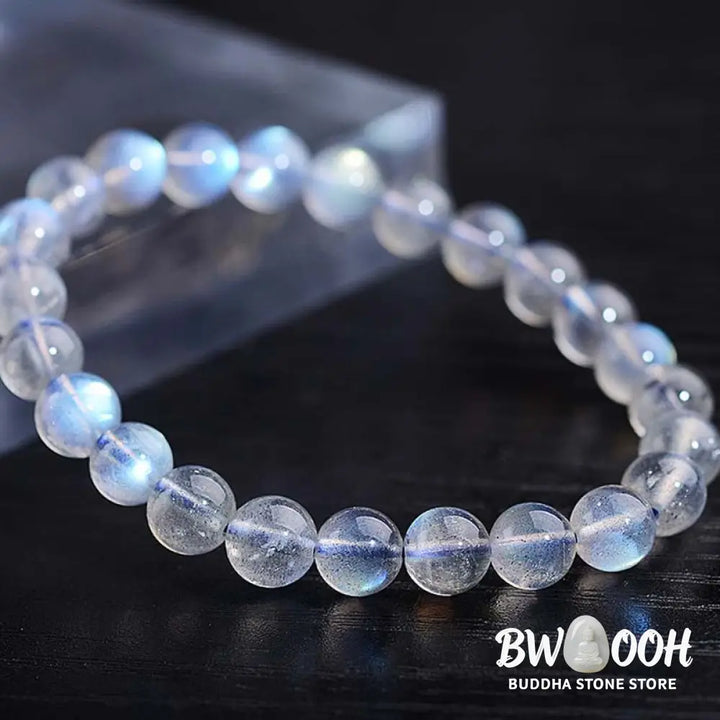 Buddha Stones Natural Moonstone Healing Beads Bracelet - BWOOOH - Moonstone - Bracelet